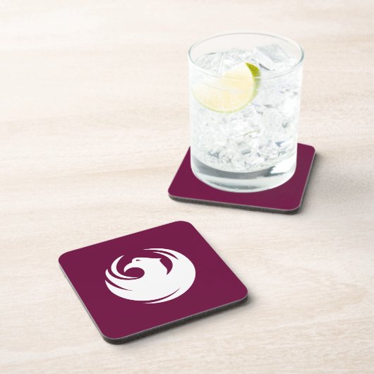 Hard plastic coaster with flag of Phoenix City Getränkeuntersetzer (Rechte Seite)