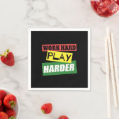 Hard Play Hard Essential Trend Serviette (Beispiel)