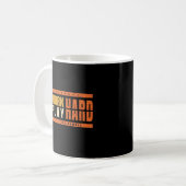 Hard Play Hard Nice Sprichwort Geschenke Idee zu ü Kaffeetasse (Vorderseite Links)
