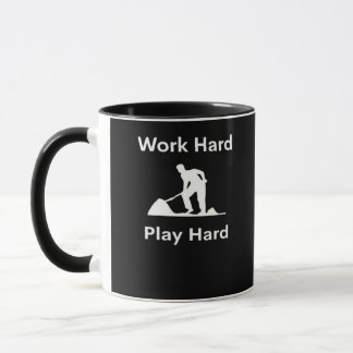 Hard Play Hard Worker - White Classic Tasse