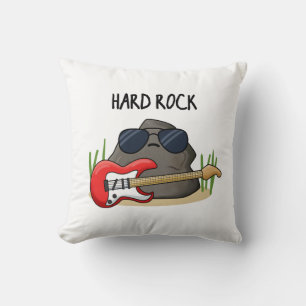 Hard Rock Funny Geology Music Puff Kissen