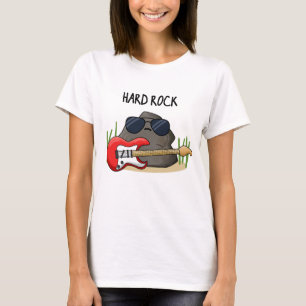 Hard Rock Funny Geology Music Puff T-Shirt