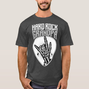 Hard Rock Grandpa Rock Hand Sign T-Shirt