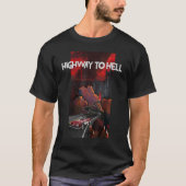 Hard Rock Hard Style Highway to Hell Rock Rocker T-Shirt (Vorderseite)
