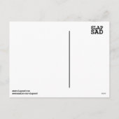 Hard Rock Holidays lustiger Urlaub Postkarte (Rückseite)