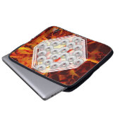 Hard Rock Laptopschutzhülle (Vorne Knopf)