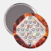 Hard Rock Magnet (Vorderseite/Rückseite)