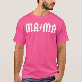 Hard Rock Mama - Mama Lightning Bolt T-Shirt