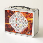 Hard Rock Metall Brotdose (Rückseite)