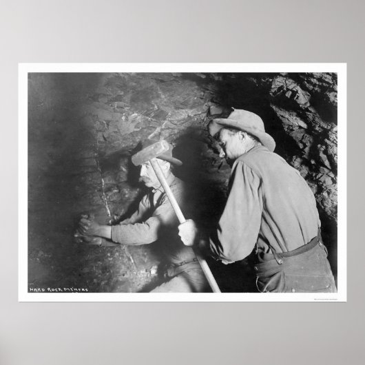 Hard Rock Miners Alaska 1916 Poster (Vorne)