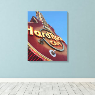Hard Rock Neon Sign Las Vegas Leinwanddruck