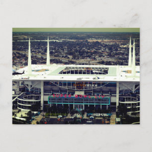 Hard Rock Stadium, Miami Florida Feiertagspostkarte