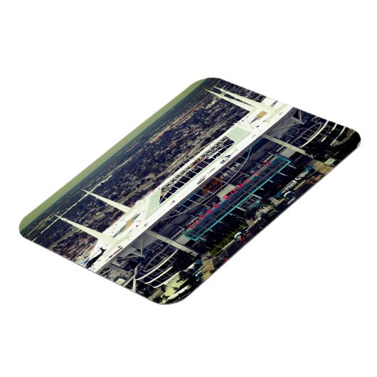 Hard Rock Stadium, Miami Florida Magnet (Linke Seite)