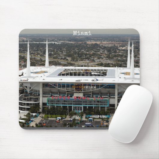 Hard Rock Stadium, Miami Florida Mousepad (Mit Mouse)