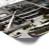Hard Rock Stadium, Miami Florida Poster (Ecke)