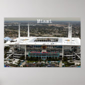 Hard Rock Stadium, Miami Florida Poster (Vorne)