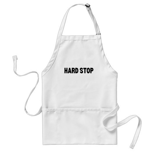 Hard Stop | Professional Studio  Schürze (Vorne)
