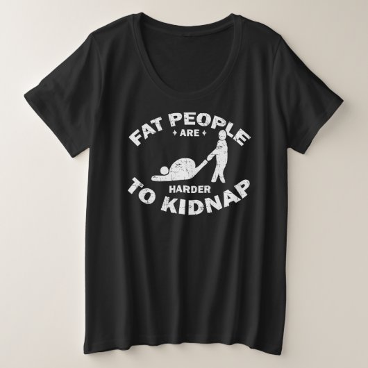 HARD TO KIDNAP, Boys Girls New Halloween 2023 Große Größe T-Shirt (Design vorne)