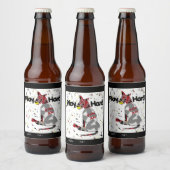 Hard- und Name sowie Stil wiedergeben Bierflaschenetikett (Flaschen)