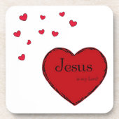 Hard-Untersetzer mit Korkrücken - Set von 6 Getränkeuntersetzer (Vorderseite)