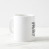 Hard Worker: Erledigt die Coffee-Tasse Kaffeetasse (Vorderseite Links)