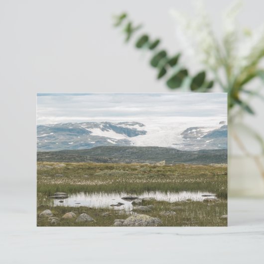 Hardangervidda Norwegen Card (Stehend Vorderseite)