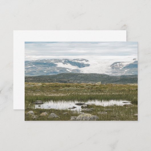 Hardangervidda Norwegen Card (Vorne/Hinten)
