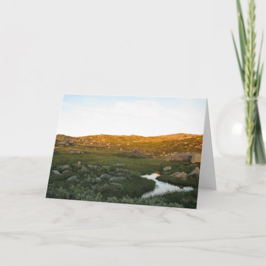 Hardangervidda Norwegen Card Karte (Vorderseite)