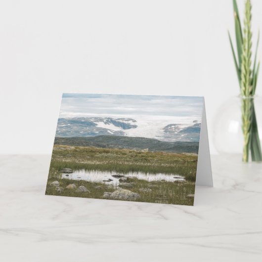 Hardangervidda Norwegen Card Karte (Vorderseite)