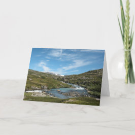 Hardangervidda Norwegen Karte