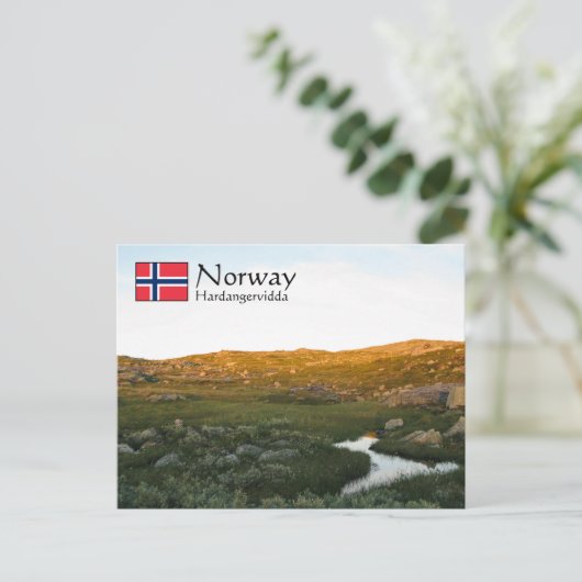 Hardangervidda Norwegen Postcard Postkarte (Stehend Vorderseite)