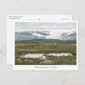 Hardangervidda Norwegen Postkarte (Vorne/Hinten)