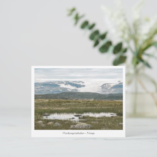 Hardangervidda Norwegen Postkarte (Stehend Vorderseite)