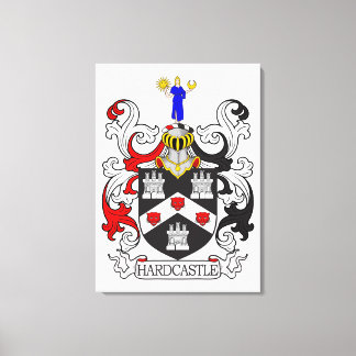 Hardcastle-Wappen I Leinwanddruck