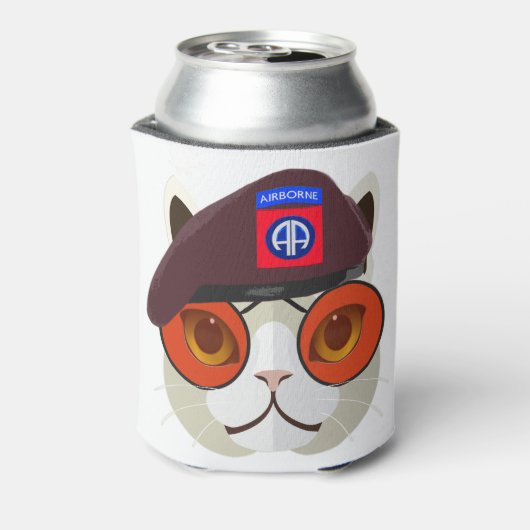 Hardcore 82. Im Flugzeug Kitty Kat! Dosenkühler (Kanne Rückseite)