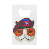 Hardcore 82. Im Flugzeug Kitty Kat! Geldbeutel Flaschenöffner (Rückseite)