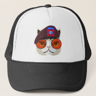Hardcore 82. Im Flugzeug Kitty Kat! Truckerkappe