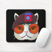 Hardcore 82. Luftlandedivision Mousepad (Mit Mouse)