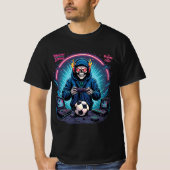Hardcore Beyond Limit – Retro Skull Gamer Tee (Vorderseite)