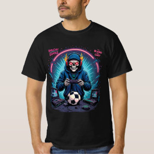 Hardcore Beyond Limit – Retro-Totenkopf-Gamer-T-Sh T-Shirt