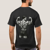 Hardcore Bodybuilding Bestie T - Shirt (Rückseite)