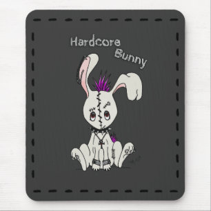 Hardcore Bunny Mousepad