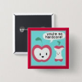 Hardcore Button (Vorne & Hinten)