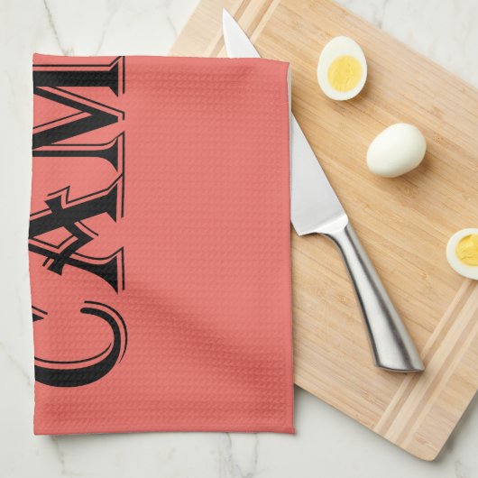 Hardcore-Camper Geschirrtuch (Viertel Falte)