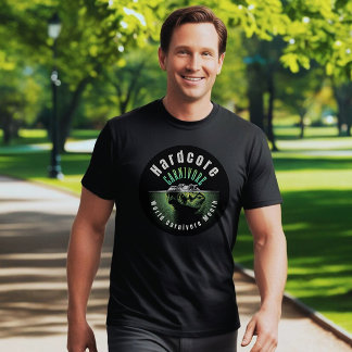 Hardcore Carnivore World Carnivore Monte Crocodile T-Shirt