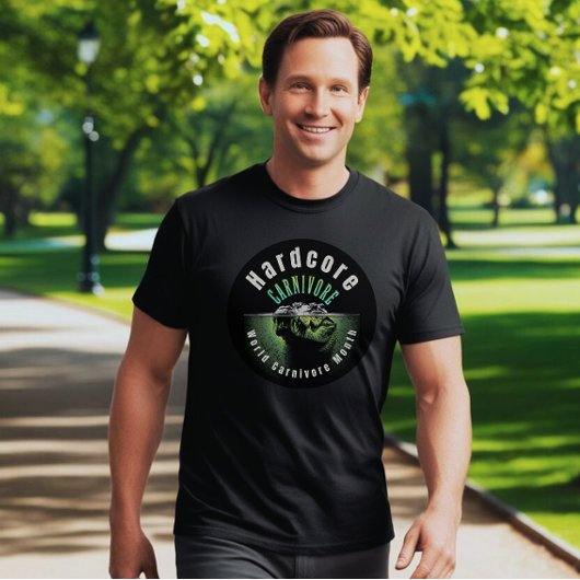 Hardcore Carnivore World Carnivore Monte Crocodile T-Shirt