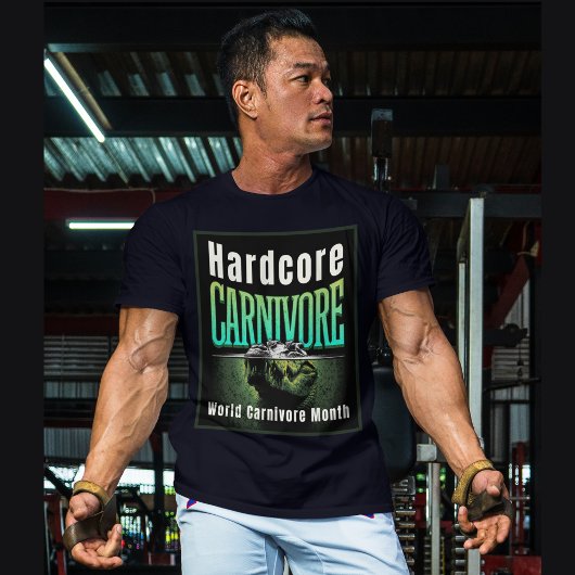 Hardcore Carnivore World Carnivore Monte Crocodile T-Shirt