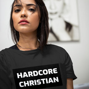 HARDCORE CHRISTLICH T - SHIRT T - SHIRT