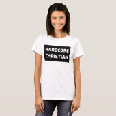 HARDCORE CHRISTLICH T - SHIRT T - SHIRT (Vorne ganz)