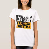 HARDCORE CHRISTLICHE T - SHIRT (Vorderseite)